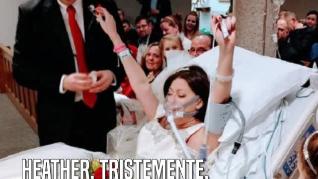 Murió horas después de casarse con el amor de su vida y su boda conmueve al mundo