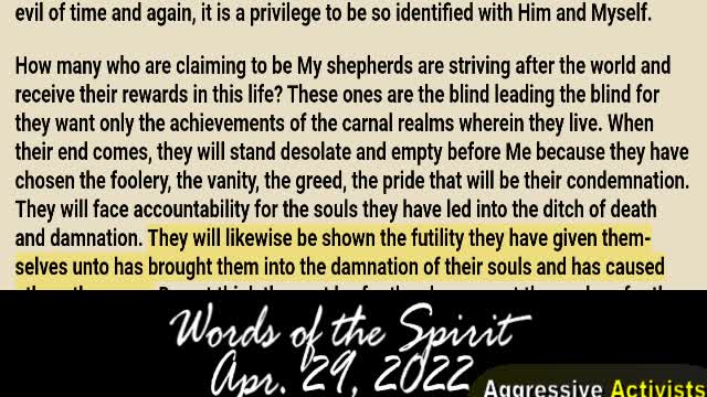 Words of the Spirit | Apr 29 2022