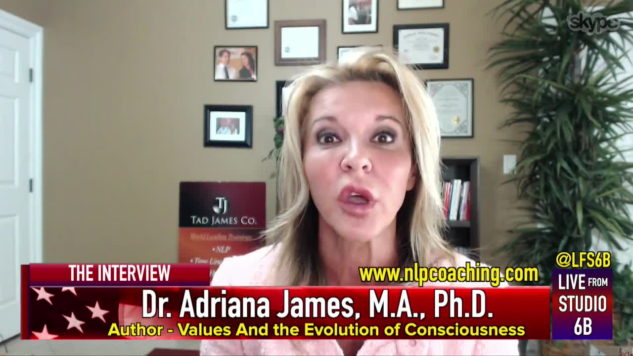 Dr Adriana James NLP - Live from Studio 6B in New York