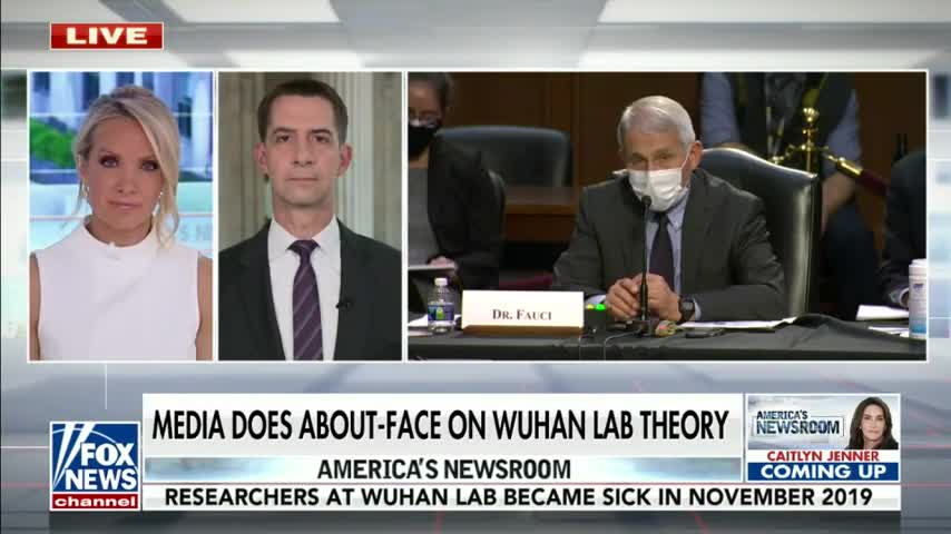 Senator Cotton Joins Fox News to Talk About the Possible Origin of Covid-19