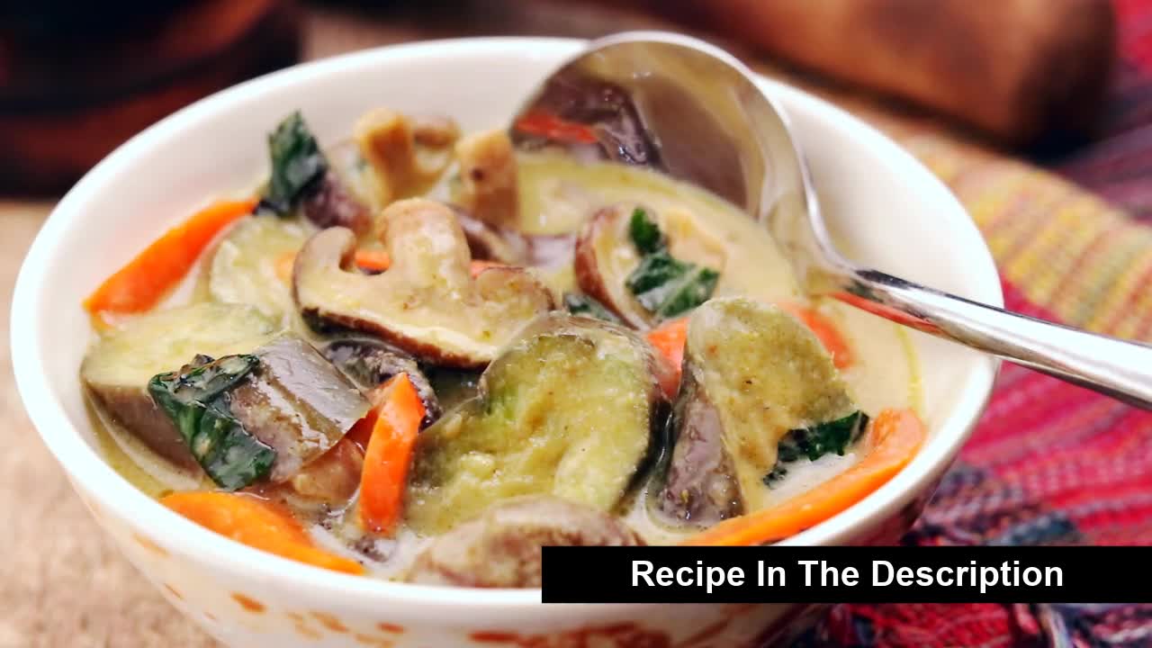 Keto Recipes - All-Vegetable Thai Green Curry