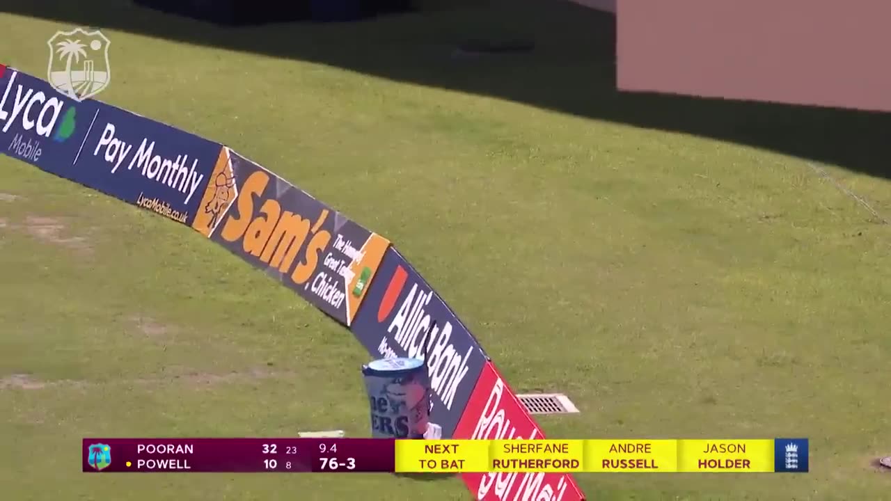 Highlights | West Indies v England | 3rd T20I