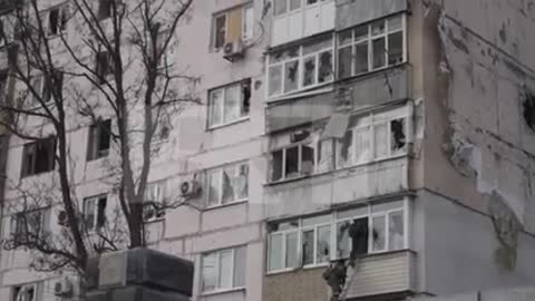 Russians Clearing Apartment - Mariupol