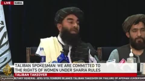 Taliban Spokesperson: Why don't you ask Facebook about Freedom of Speech.