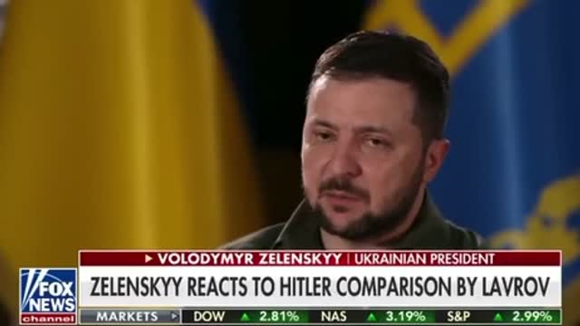Zelensky speaks out on hitler comparison
