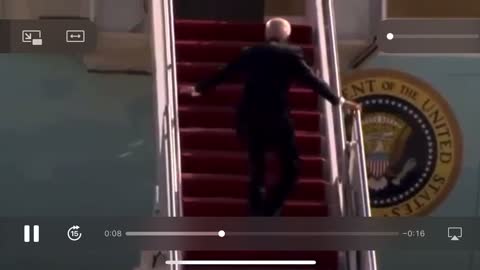 Biden stairs