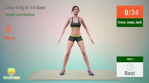 LOSE 4 KG IN 14 DAYS - HOME WEIGHT LOSS CHALLENGE