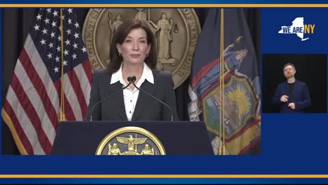 New York Gov. Kathy Hochul Speaks About Omicron Threat