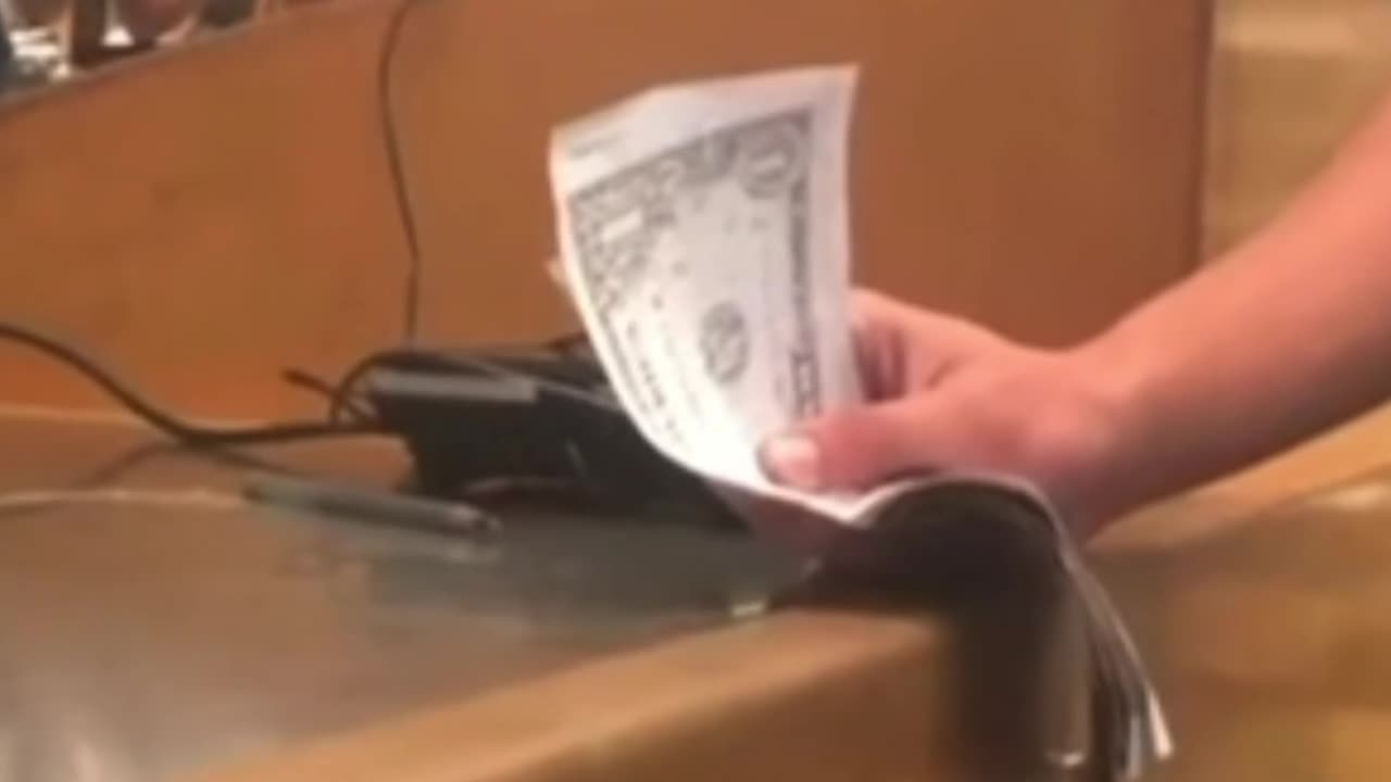 Paying with fake money backfires