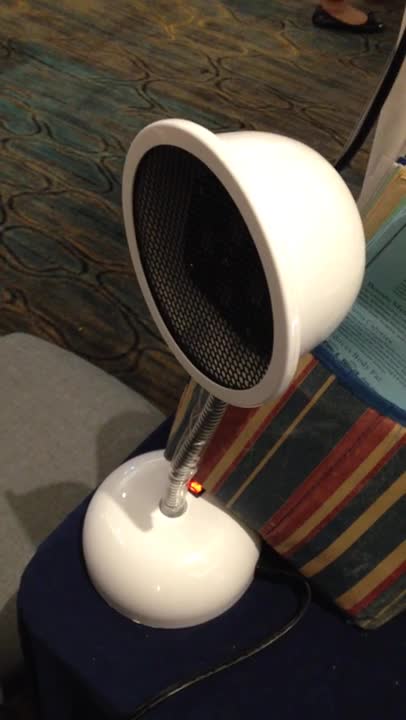 FIR table lamp is very good for direct trigger point therapy - ILADS 2015