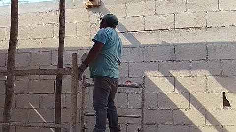 Hard work of workers