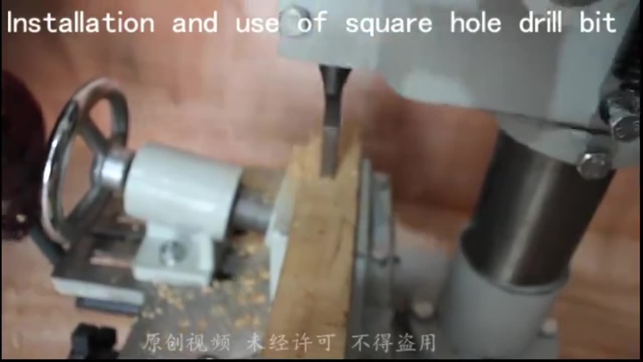 Square Drill Bit Square Hole Saw 6-16mm Mortise Chisel Wood Drill Bit