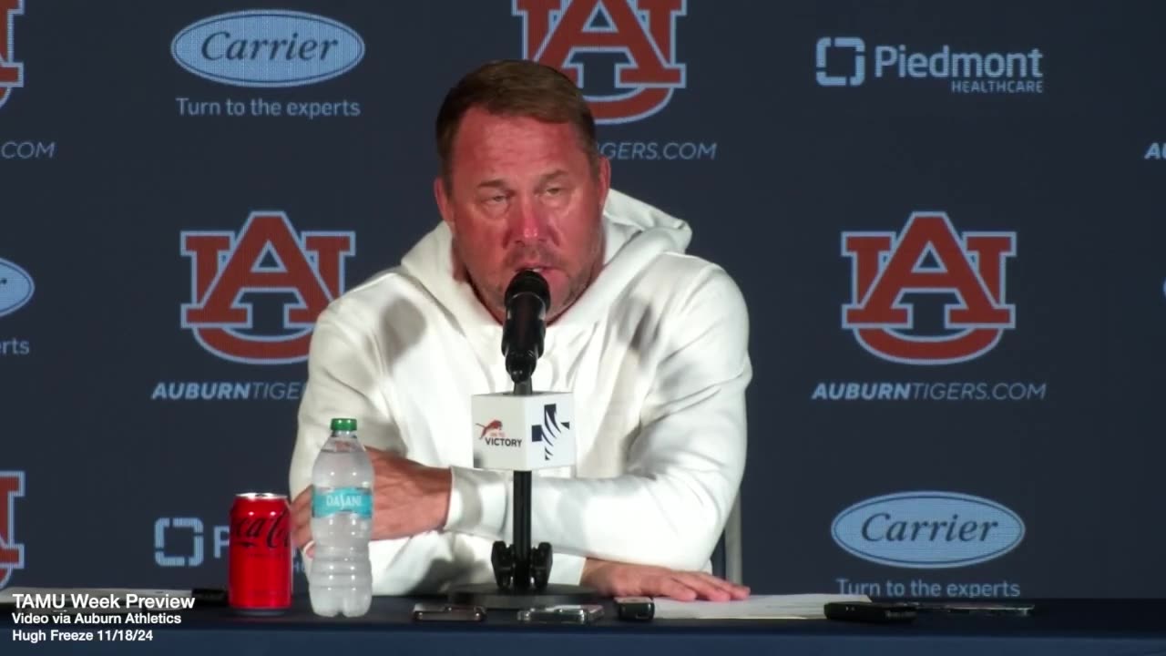 Texas A&M Week | Hugh Freeze on Game 11 for Auburn Football