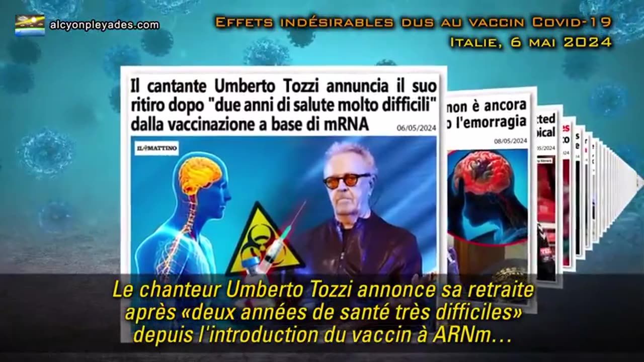 DES CÉLÉBRITÉS SOUFFRENT D'EFFETS INDÉSIRABLES SUITE AUX VACCINS