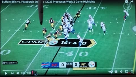 Steelers vs Bills preseason week 2 highlights (reupload)