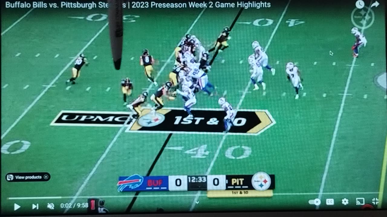Steelers vs Bills preseason week 2 highlights (reupload)