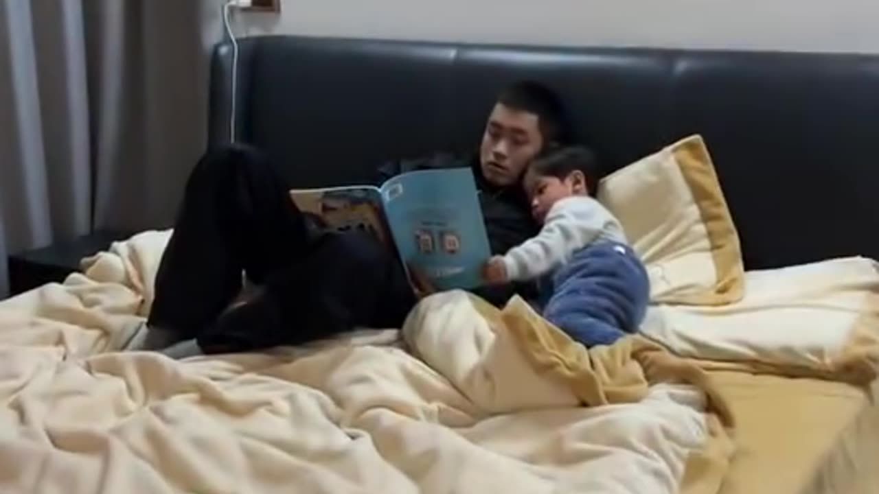 Funny father son