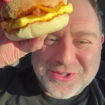 Special breakfast McDonald’s for a Special Man! OH! #mcdonalds #breakfast