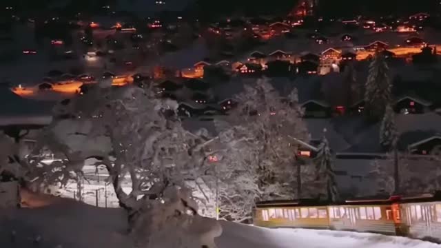 Switzerland in snow