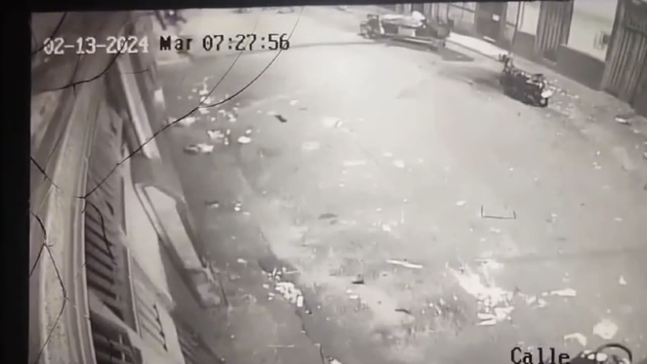 Atentado en los alrededores del 'Mercado de Las Pulgas'