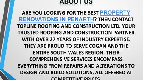 Best Property Renovations in Penarth