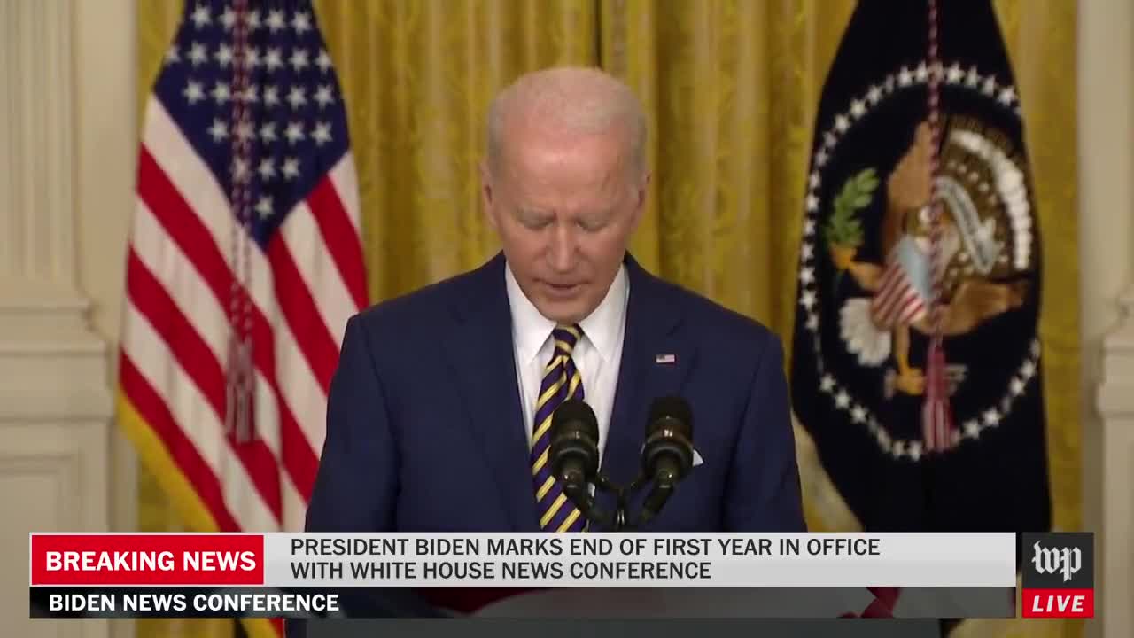 Biden on Russia invading Ukraine