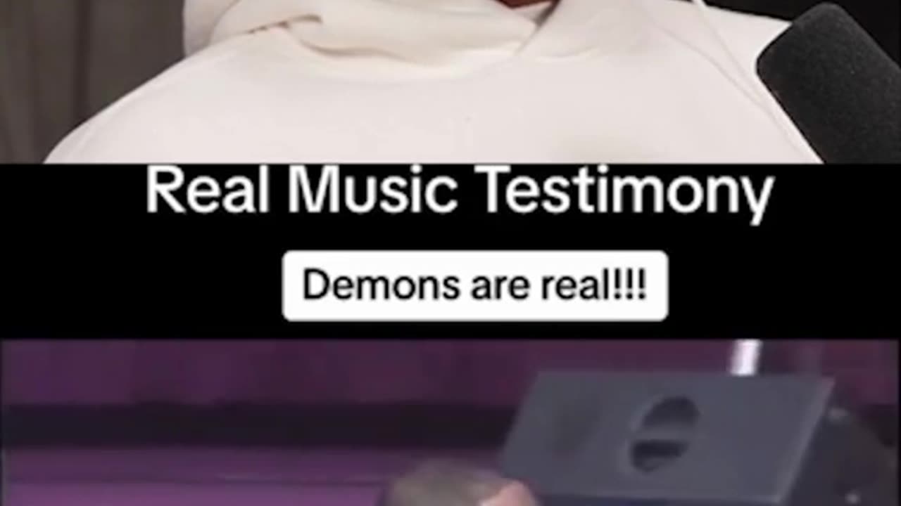 Real music testimony, demons are real! 1999