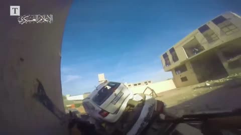 Hamas launches "surprise attack on Israeli troops" in Gaza City