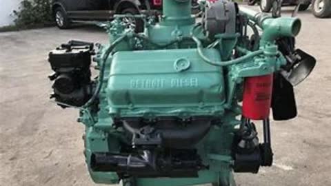 (97) 6V53 Detroit Diesel Engine review/idle/run