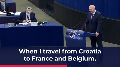 🇭🇷 Mislav Kolakušić MEP At the European Parliament 🔥 🔥