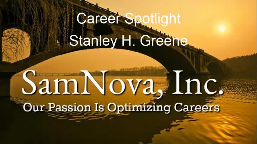 Optimize Your Career | Career Spotlight #4 | Stanley H. Greene