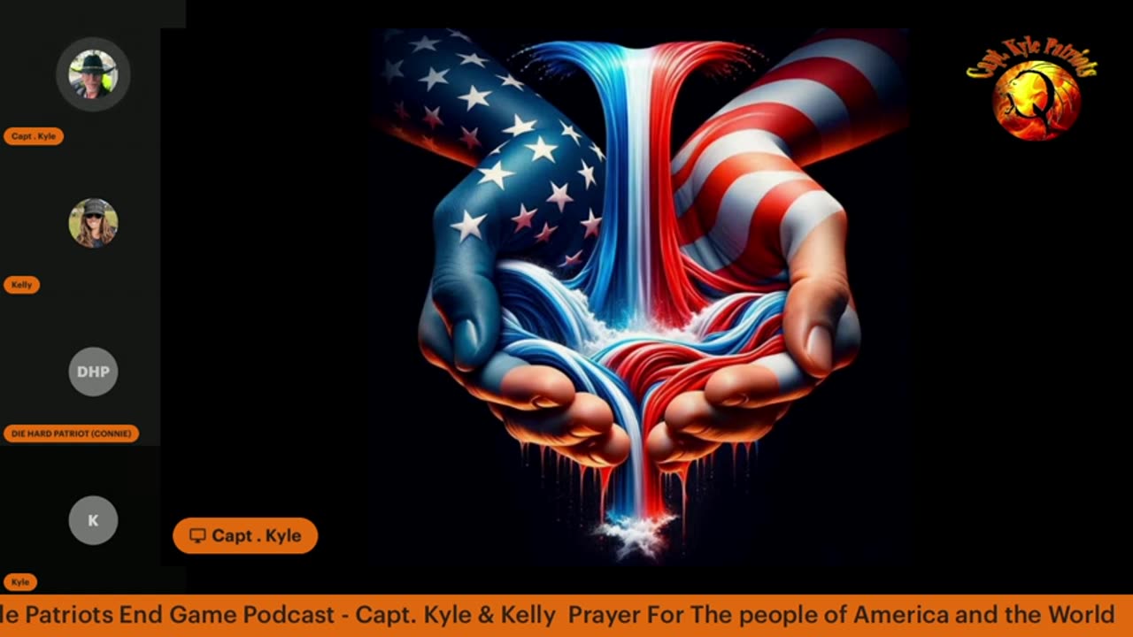 Please Join CaptKyle Patriots live tonight for a National Pray - 11-4-24