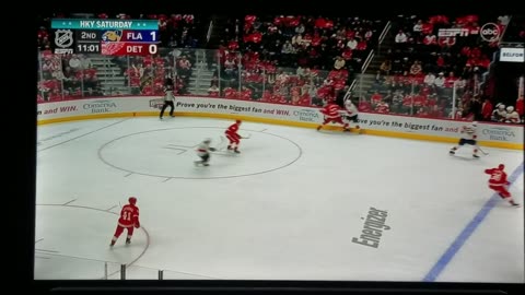 FLA vs DET - Panthers Lead 1-0