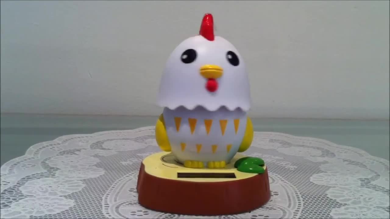 Solar Chicken Toy