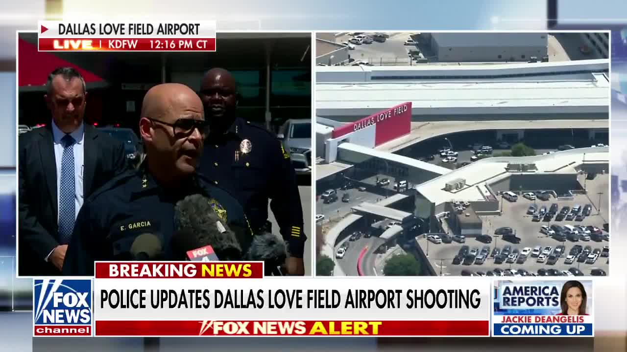 Dallas Love Field shooting Woman Shot By Police