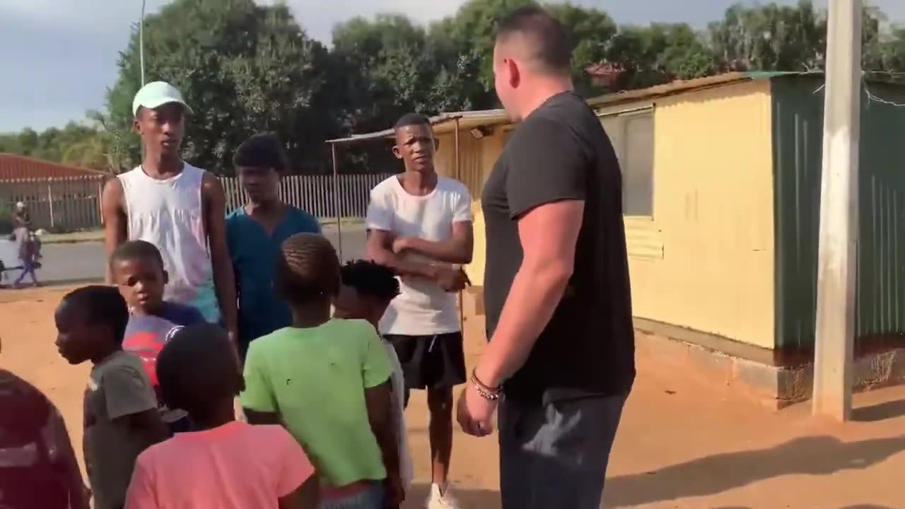 Feeding the less fortunate in South Africa - Ryan Conley