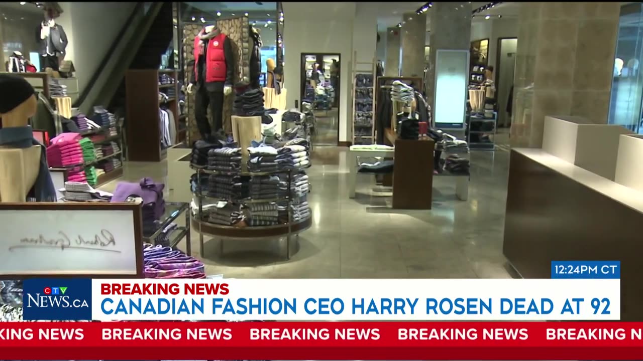 Remembering Harry Rosen | Canadian menswear mogul dies at 92