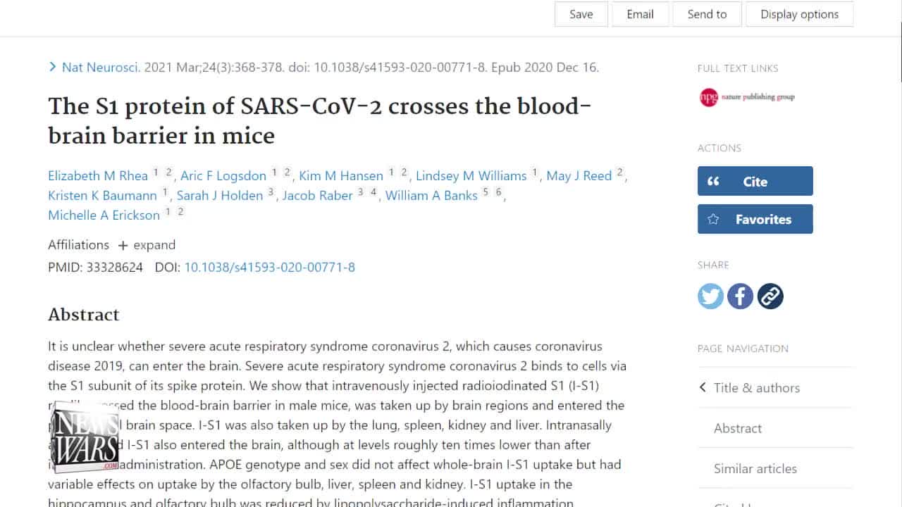 Dr. Fleming Warns COVID-19 is an Engineered Bioweapon Colonizing the Body with Spike Protein