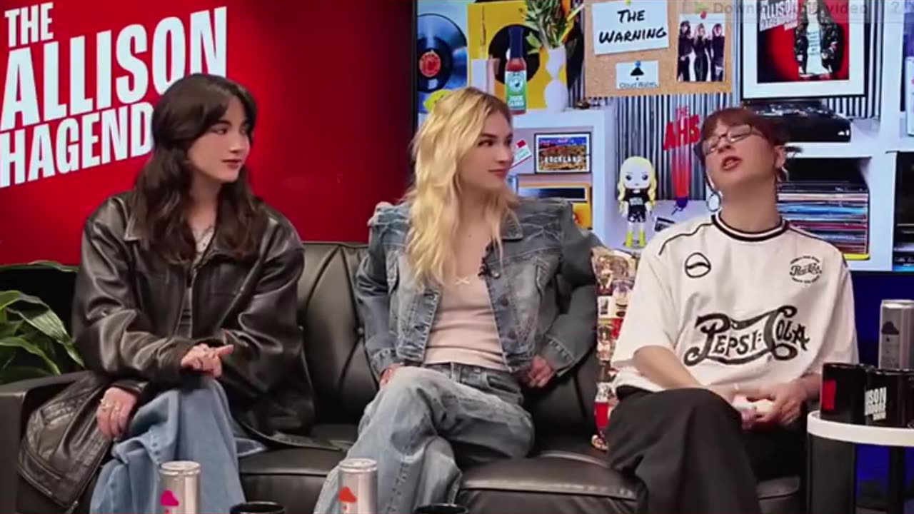 The Warning talking about the song Sharks