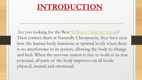 Best Wellness Clinic in Arataki