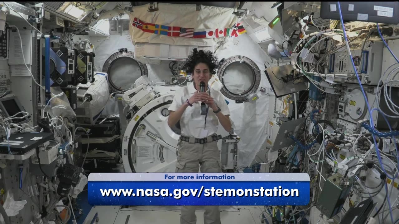 Space Station Crew Answers Baldwin, New York, Student Questions