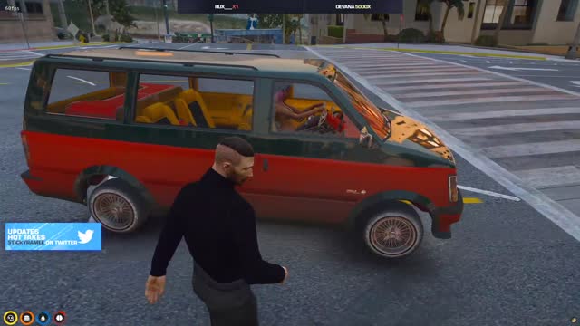 Grand Theft Auto V - CG runs into Windsong #Clipe