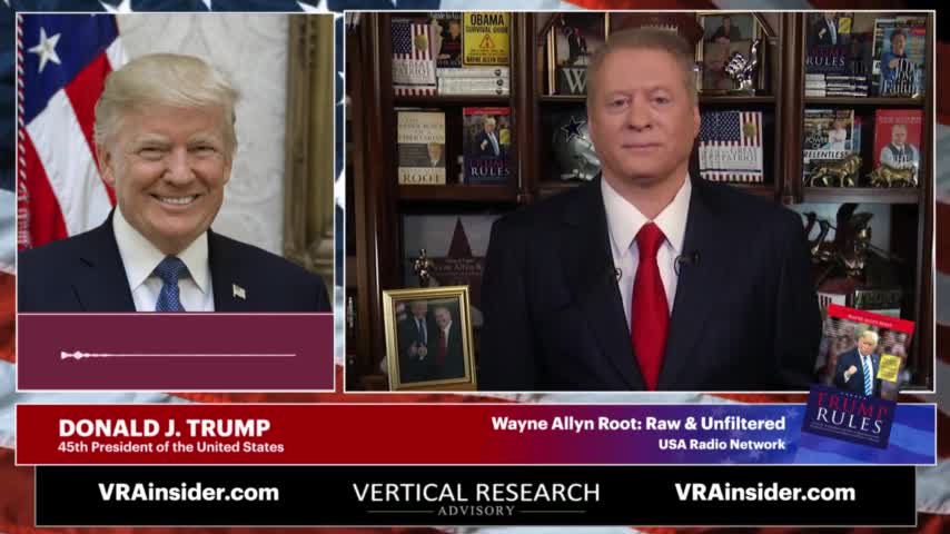 President Trump with Wayne Root (June 19)