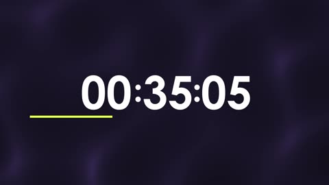 Counting Down to Excitement: 1-Hour Animated Timer for Program Kickoff!