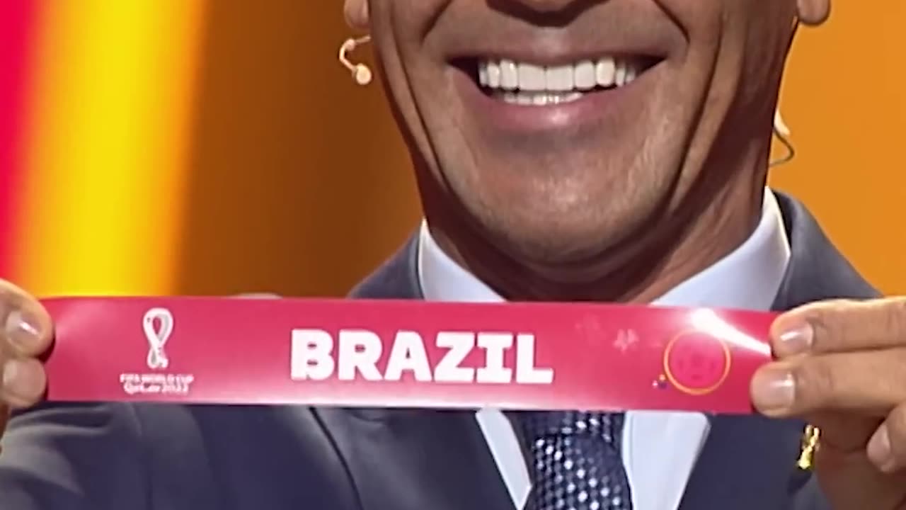 Cafu's #FinalDraw reactions are the best thing ever! 🇧🇷 | #Shorts