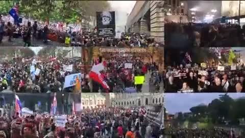 All over the world, people are rising up and protesting against governments!