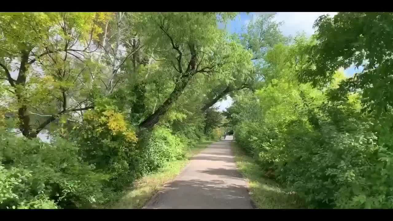 enjoying the park on a Onewheel