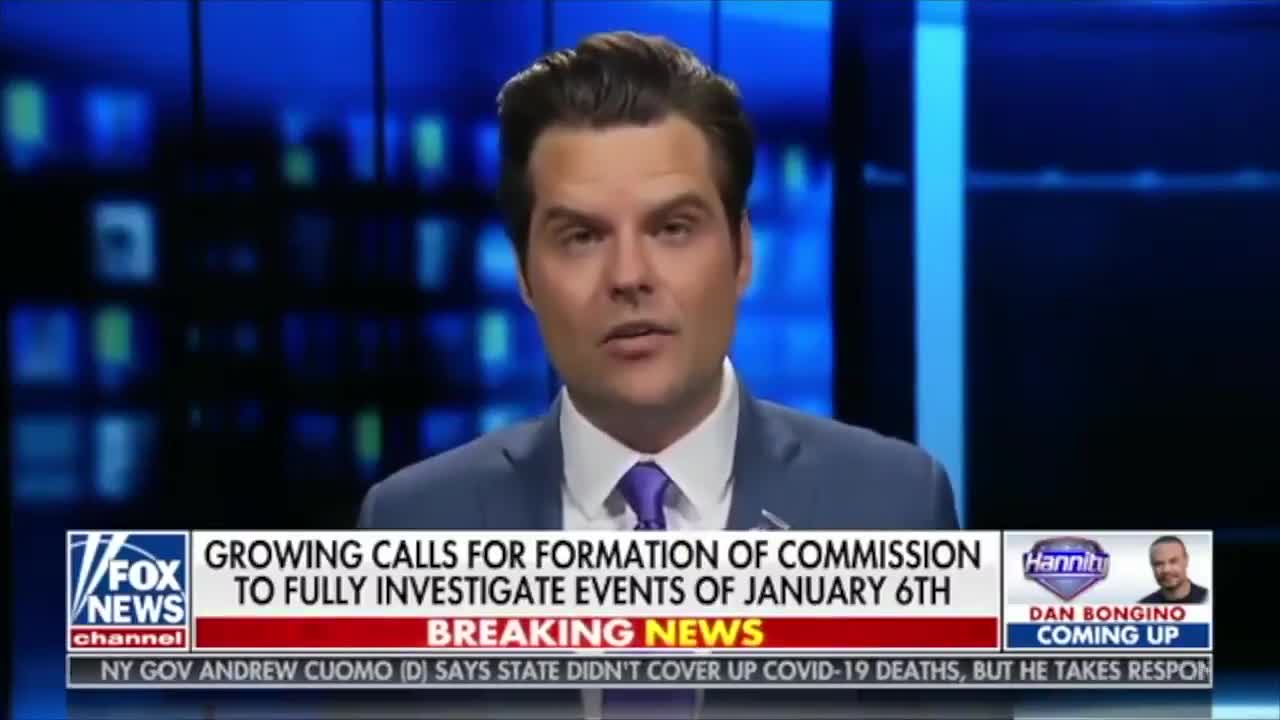 Matt Gaetz Demands to Know What Happened to Officer Sicknick