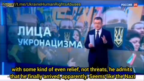Russian Media reports about a Ukraine Nazis fleeing to Poland and the West