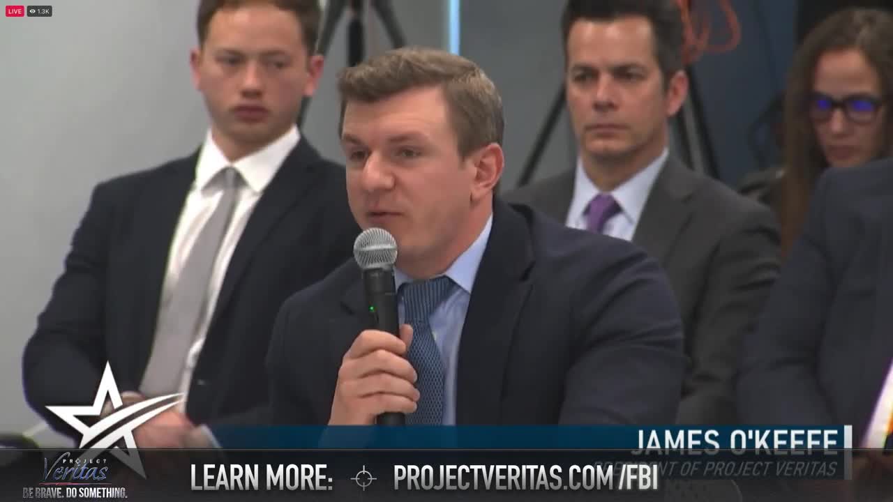 Project Veritas founder James O'Keefe: "Why would we trust the FBI and the DOJ to define who is and who is not a journalist?"